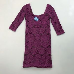 FREE PEOPLE Intimately Medallion Lace Dress